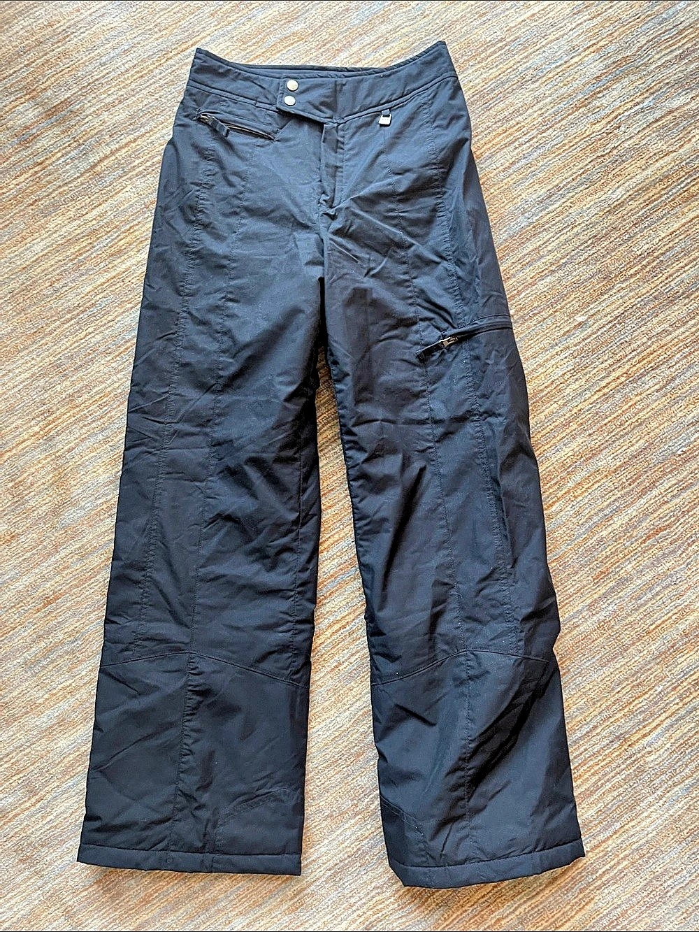 NILS Black Thermal Insulated Snow Pants Size 6
